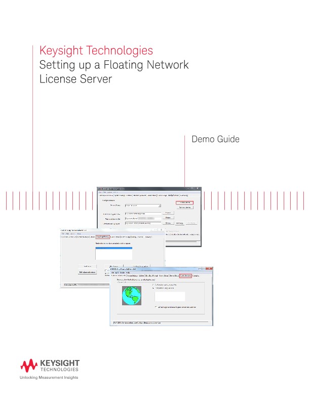 Setting up a Floating Network License Server PDF Asset Page Keysight